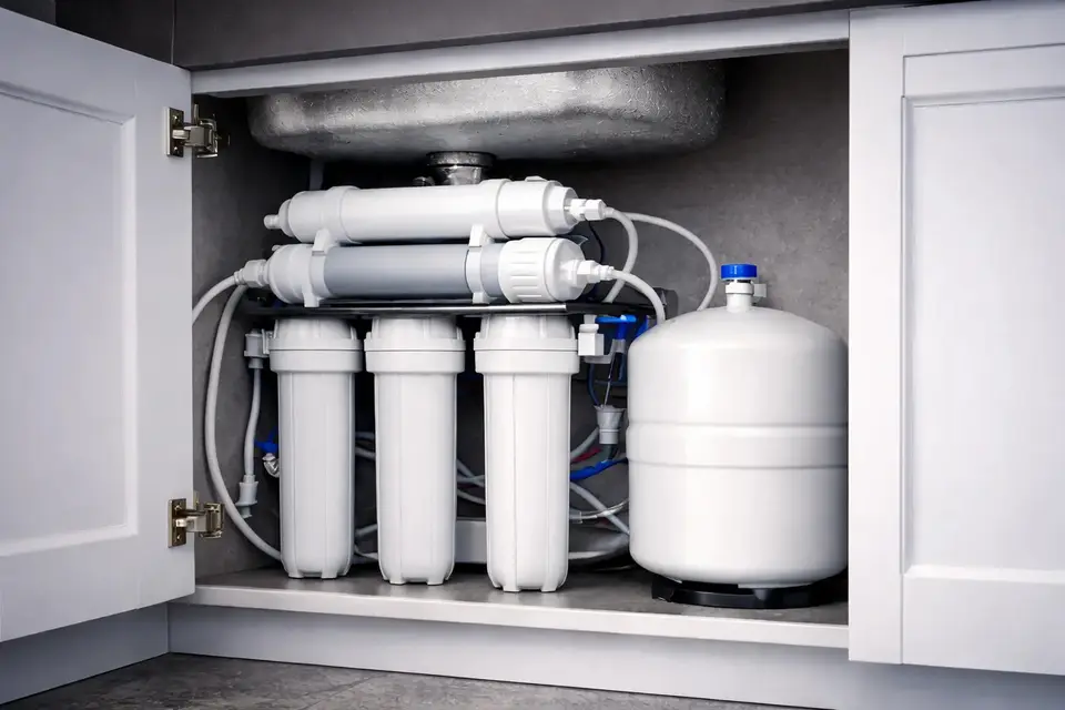 Under-sink reverse osmosis drinking water system included in the quarterly giveaway