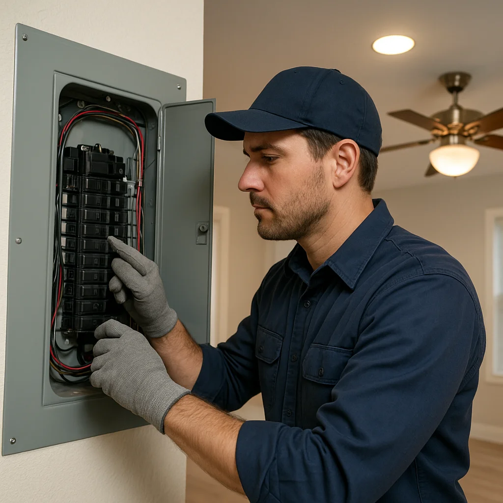 How preventive electrical service keeps indoor lighting steady in Shalimar homes article image