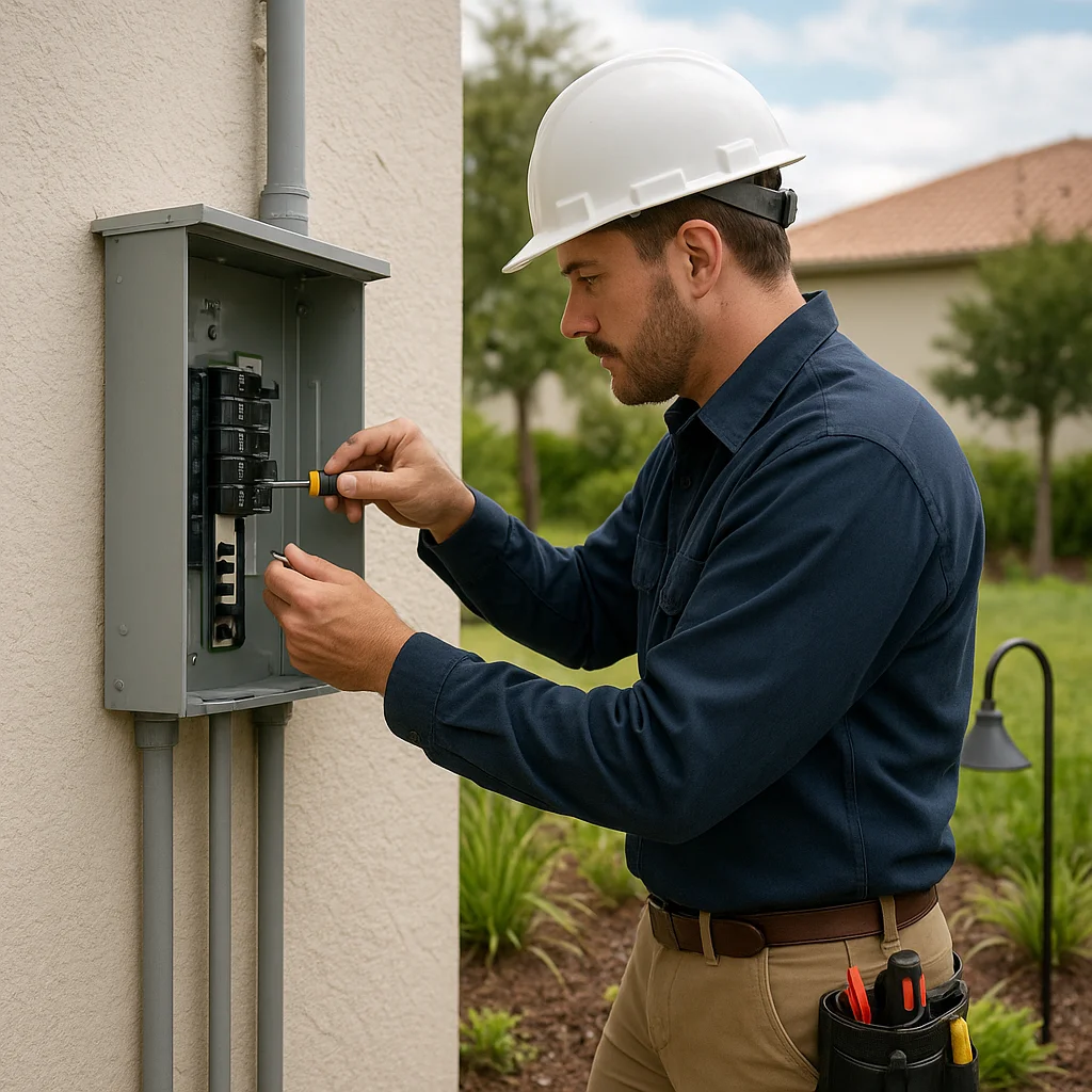 How Preventive Electrical Service Protects Outdoor Landscape Lighting in Wright, FL