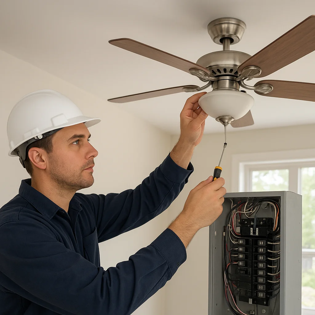 Ceiling Fan Issues That Can Raise Fire and Shock Risks in Santa Rosa Beach Homes