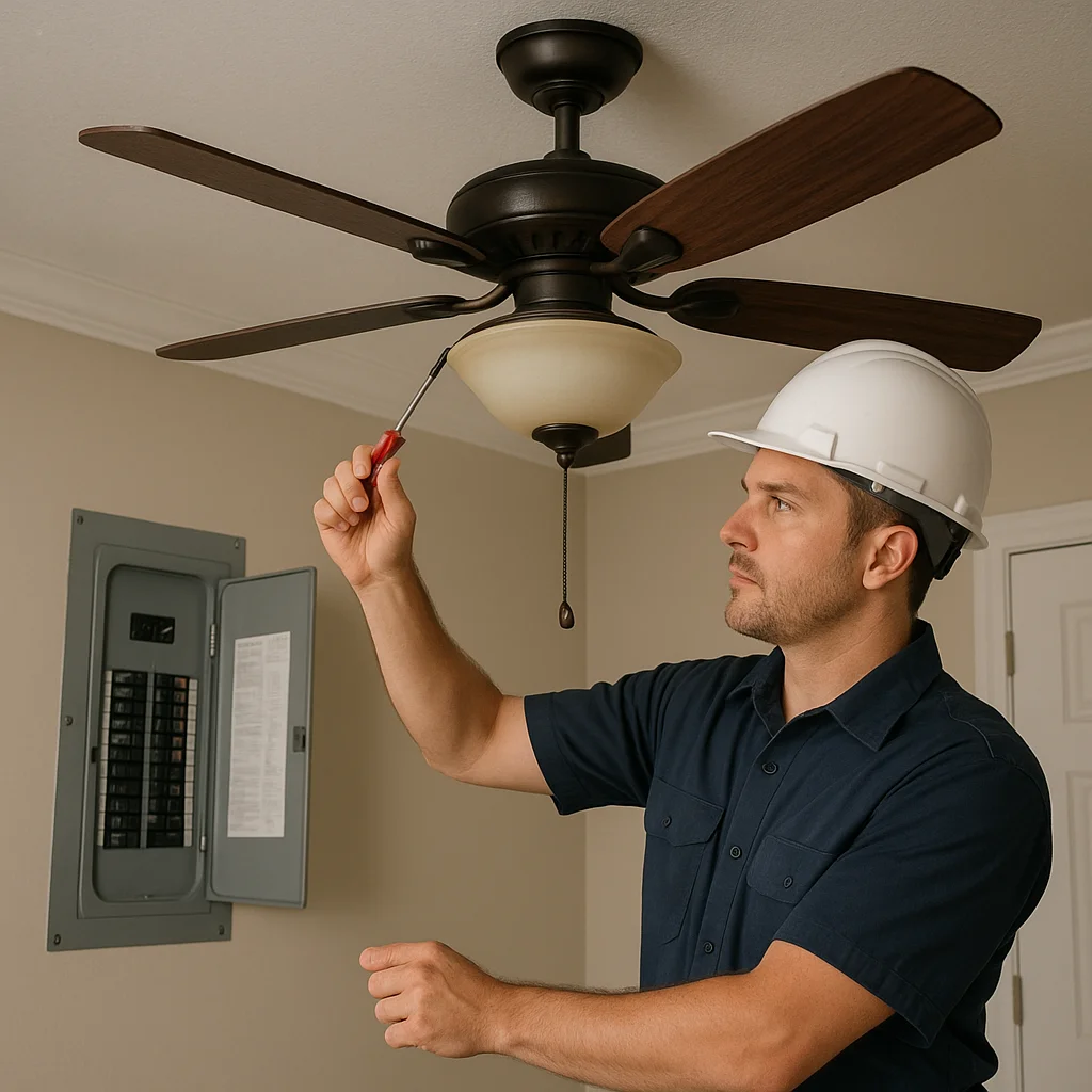 Ceiling Fans, Safer Circuits, and Smarter Home Electrical Care in Pretty Bayou
