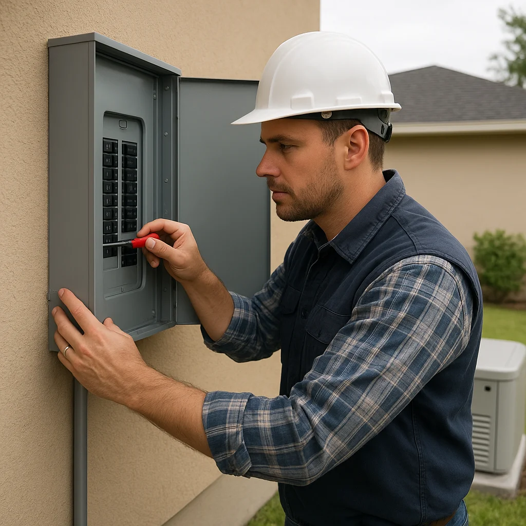 Electrical Safety Clues Around Backup Generators in Valparaiso Homes
