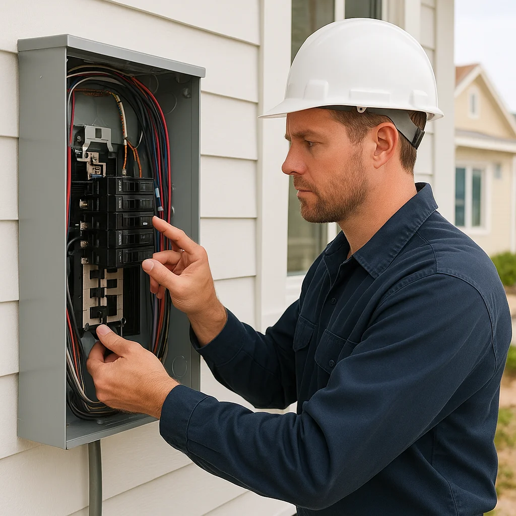 Pool, Spa, and Hot Tub Wiring in Seaside: What Coastal Homes Need for Safer Power and Fewer Repairs