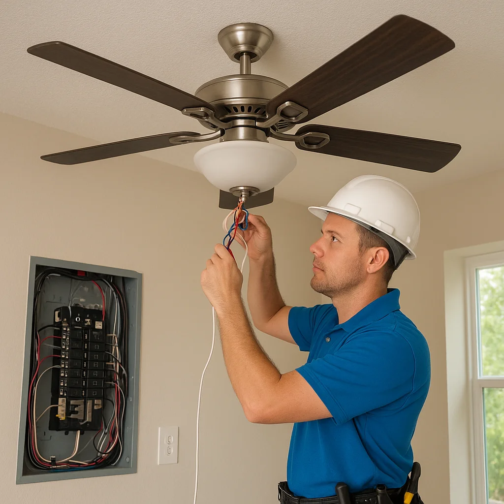 Ceiling Fans, Coastal Weather, and Smarter Electrical Prep for Hammock Bay Homes article image