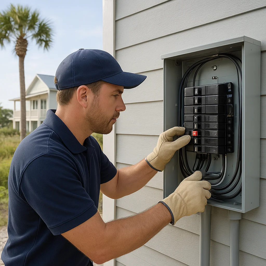 Coastal Lighting That Protects Grayton Beach Homes From Costly Electrical Trouble article image