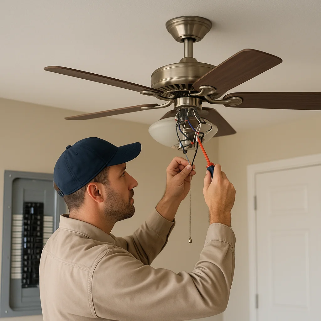 Safer Power at Home Starts With Ceiling Fan Service in Bluewater Bay article image