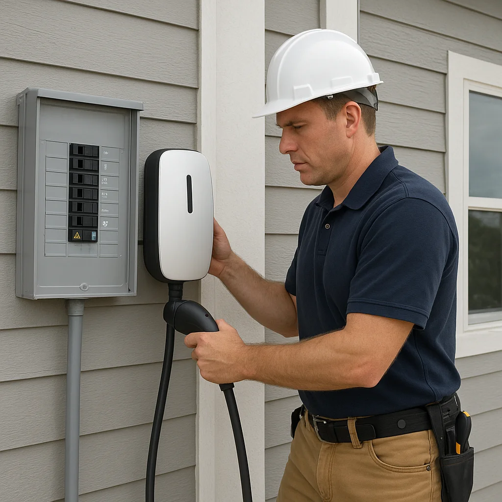 EV Charger Installation in Valparaiso That Helps Homes Stand Up to Coastal Weather