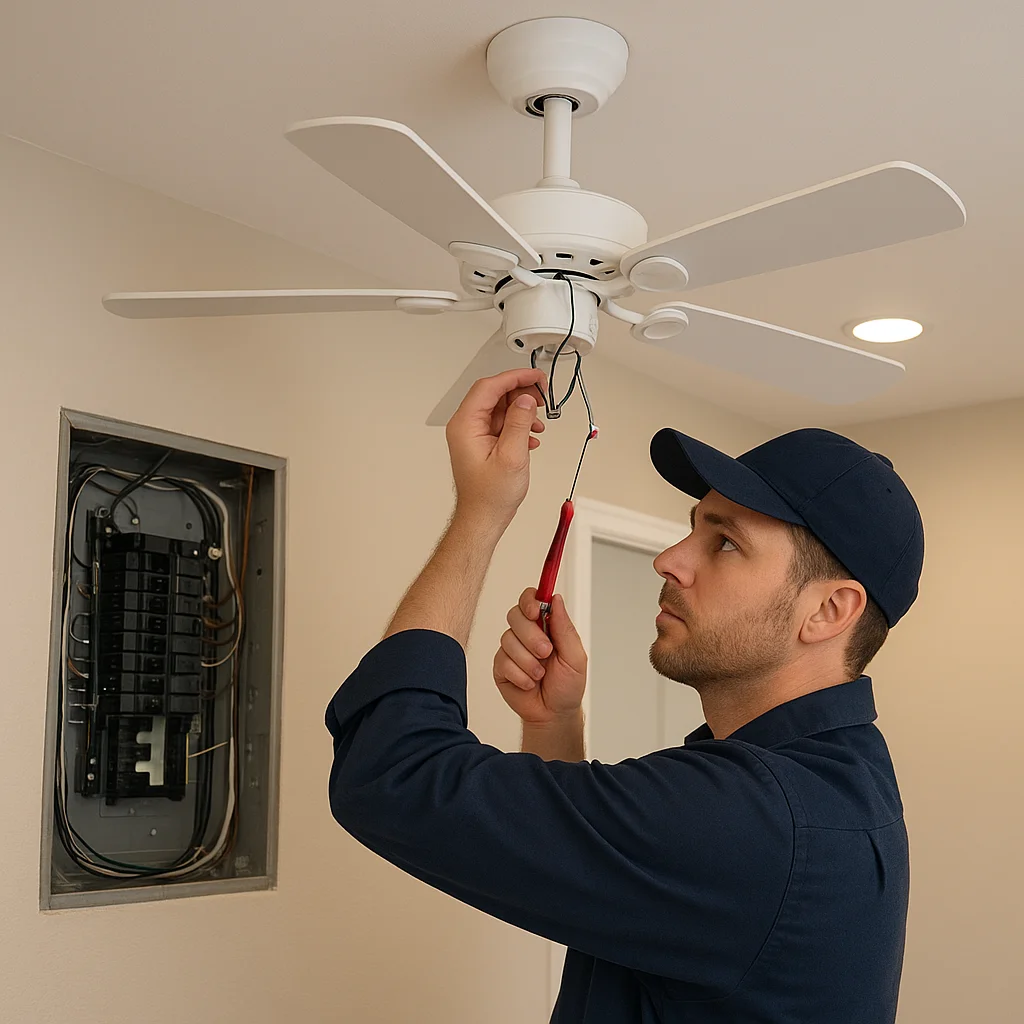 Practical Electrical Upgrades Around Ceiling Fans for Bid-A-Wee Homes article image