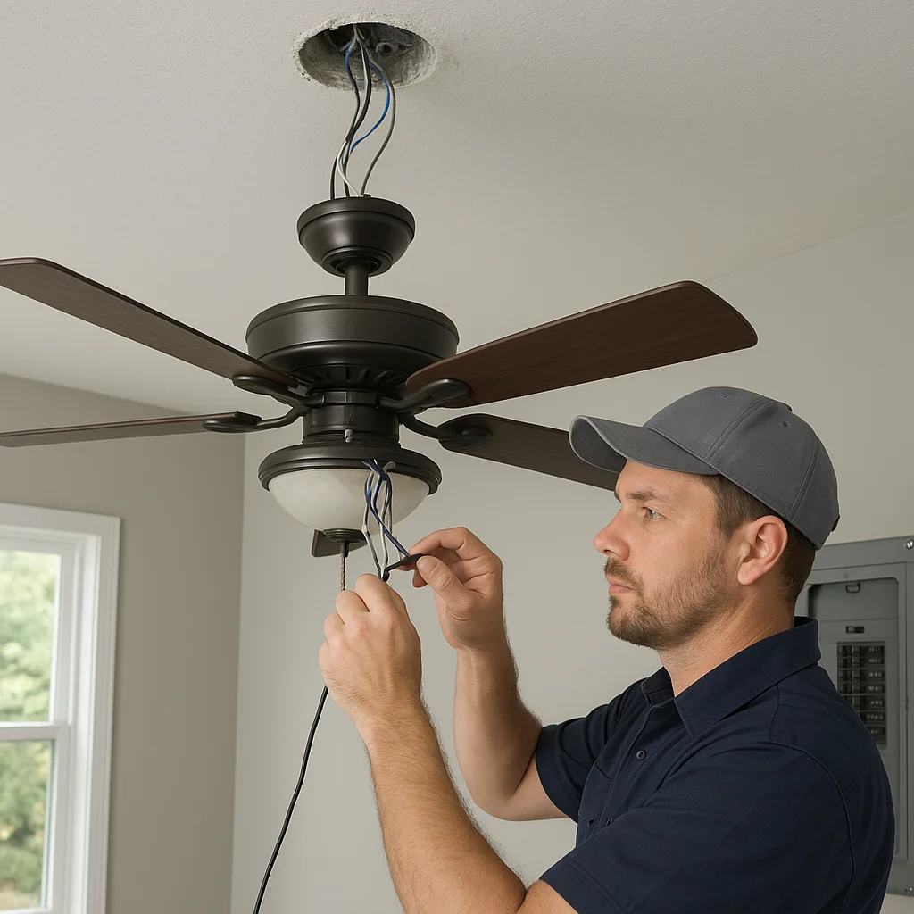 Ceiling Fan Trouble in Wright, FL Often Starts With the Wiring Behind It article image