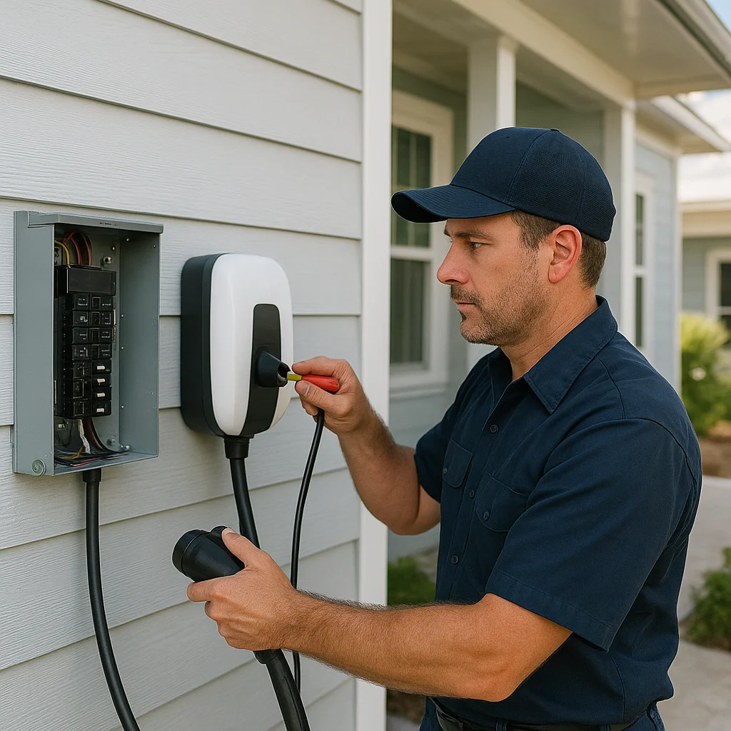 Grayton Beach Homes and the Electrical Details Behind a Safer EV Charger Install article image