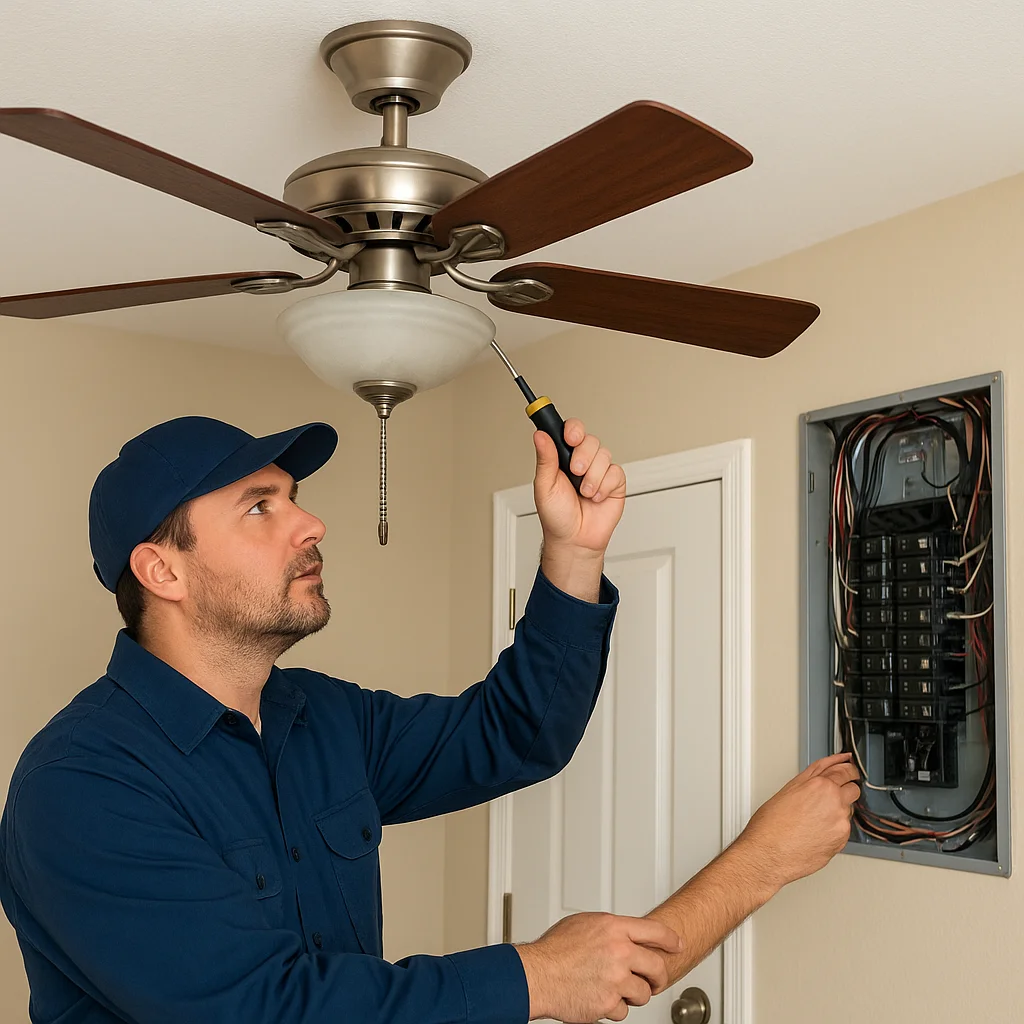 Ceiling Fans, Safer Circuits, and Smarter Electrical Care for Wright Homes article image
