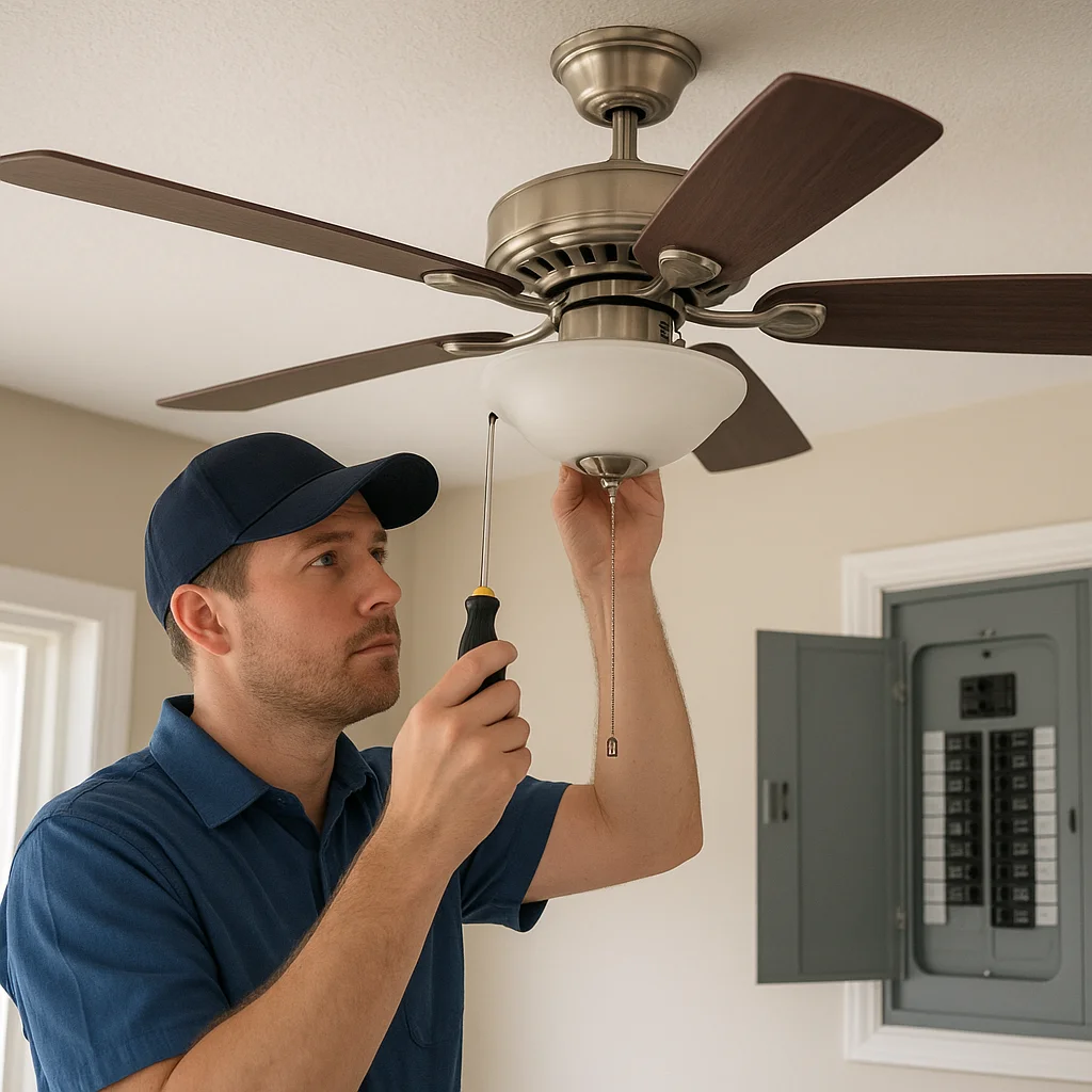 Safer Power at Home Starts With Ceiling Fan Services in Lake Lorraine, FL