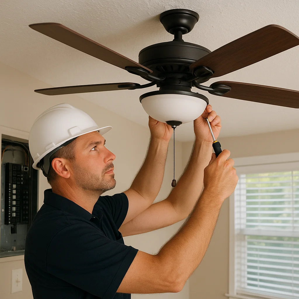 Ceiling Fan Clues That Point to Bigger Electrical Wear in Lower Grand Lagoon Homes article image
