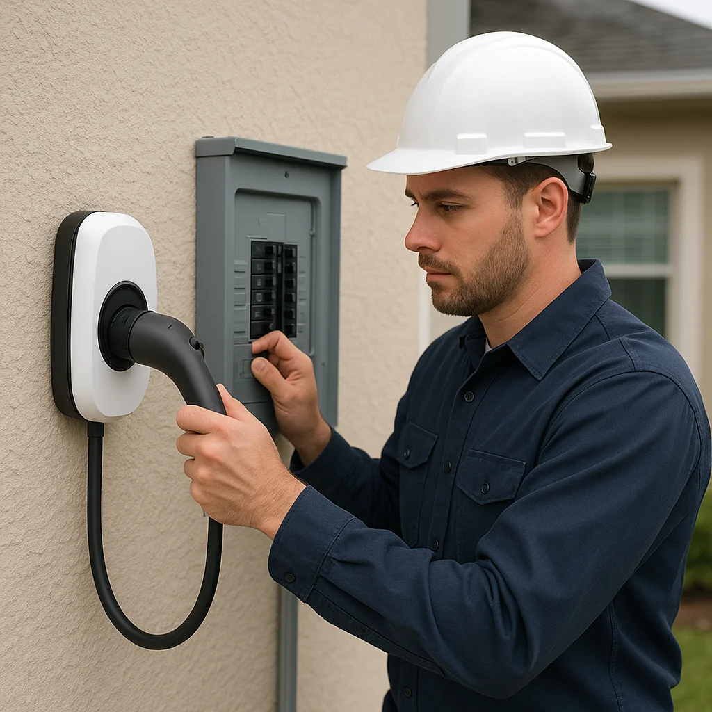 How preventive electrical service makes EV charger installation storm ready in DeFuniak Springs