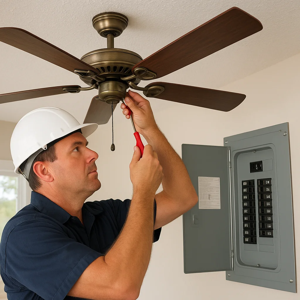How Better Electrical Maintenance Keeps Ceiling Fans Safer in Hammock Bay Homes article image