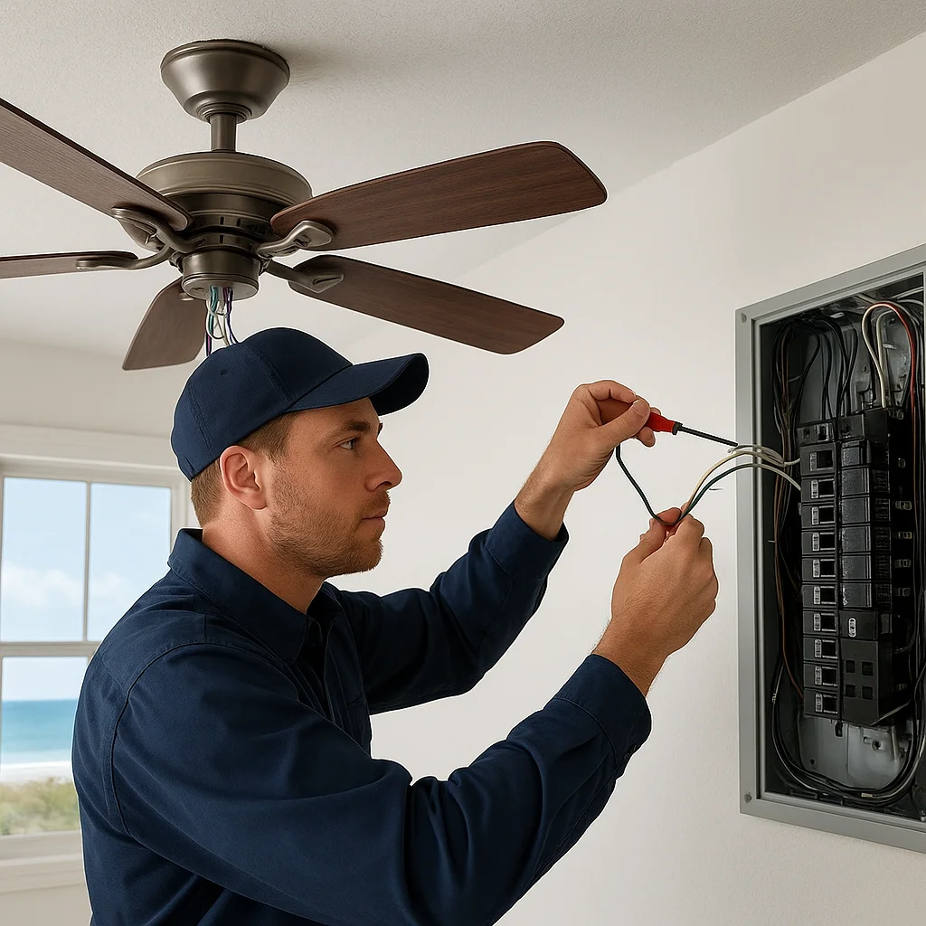 Keeping Seaside Homes Powered Safely Starts at the Ceiling Fan article image