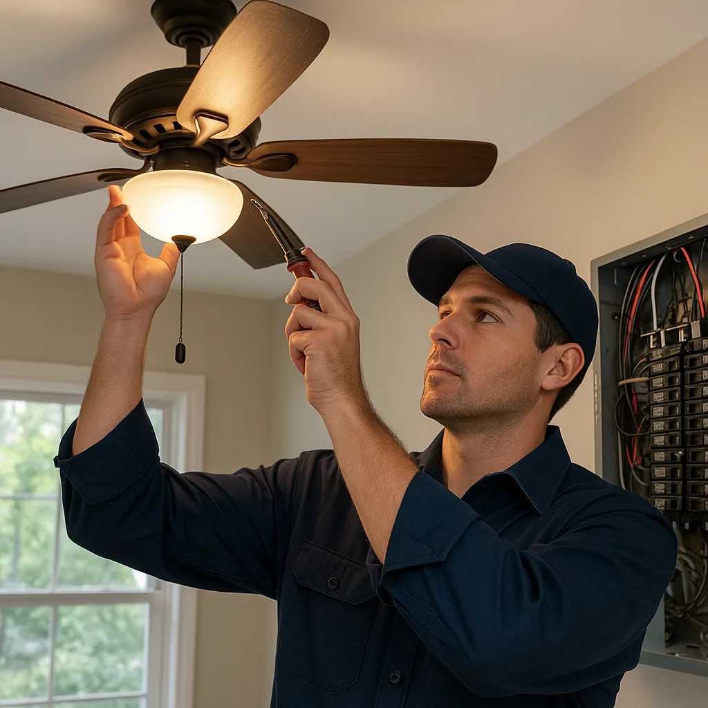 How Ceiling Fan Workloads Reveal Bigger Electrical Needs in Cinco Bayou Homes