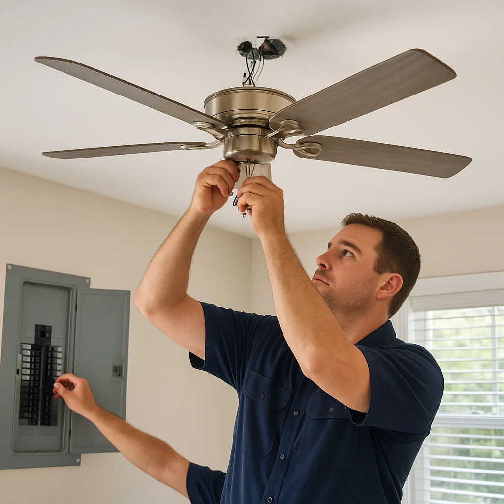 Why preventive electrical service matters for ceiling fan installation in Fort Walton Beach article image
