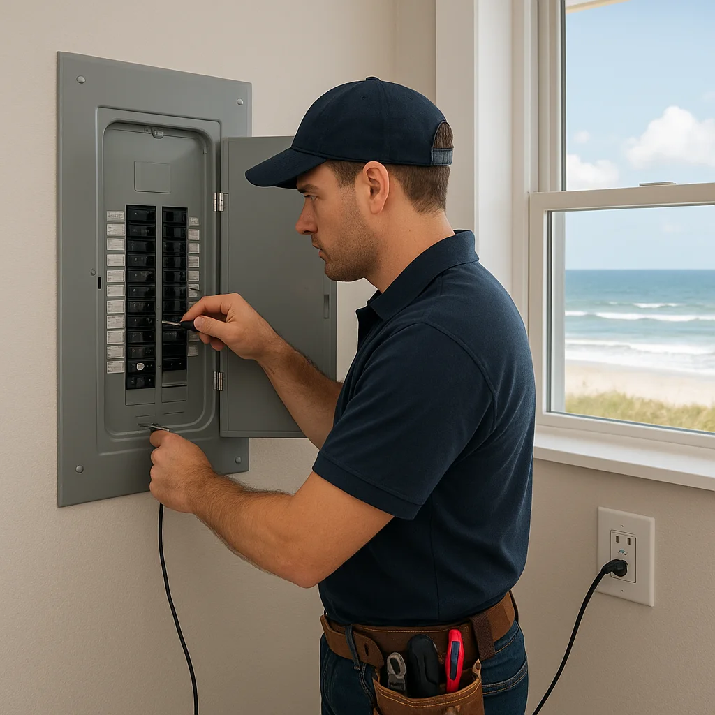 Why Whole Home Rewiring Matters in Seaside Homes Built for Coastal Living article image