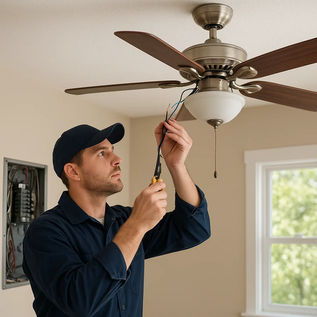 Practical Electrical Upgrades Built Around Ceiling Fan Installation and Repair in Latitude Margaritaville Watersound article image