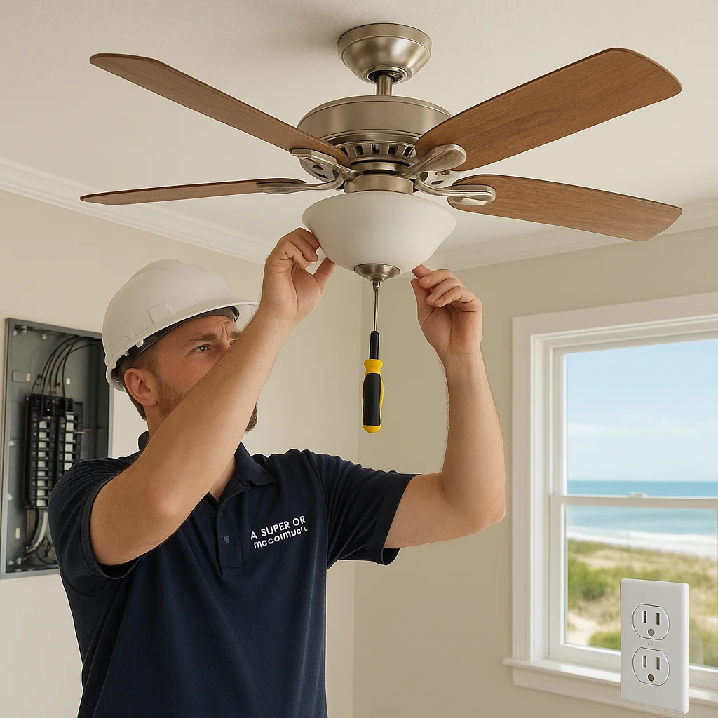 Keeping Ceiling Fans Reliable Through Seagrove Beach Weather and Power Demands article image