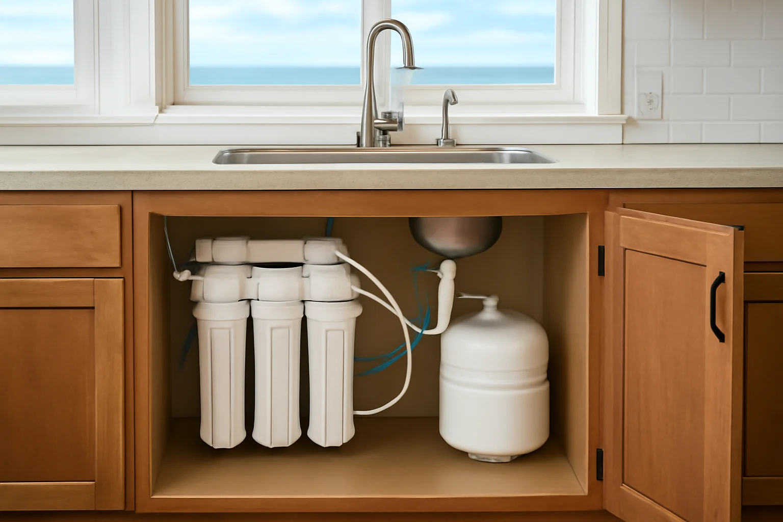 Reverse Osmosis for Seaside Homes: Clearer Taste, Cleaner Fixtures, and Confidence Against Hard Water article image