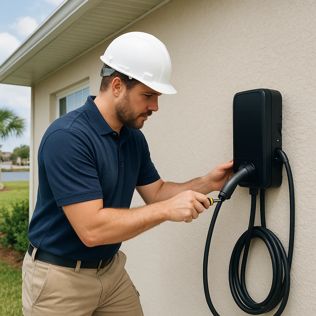 How Electrical Wear and Tear Shapes EV Charger Installation in Lower Grand Lagoon Homes