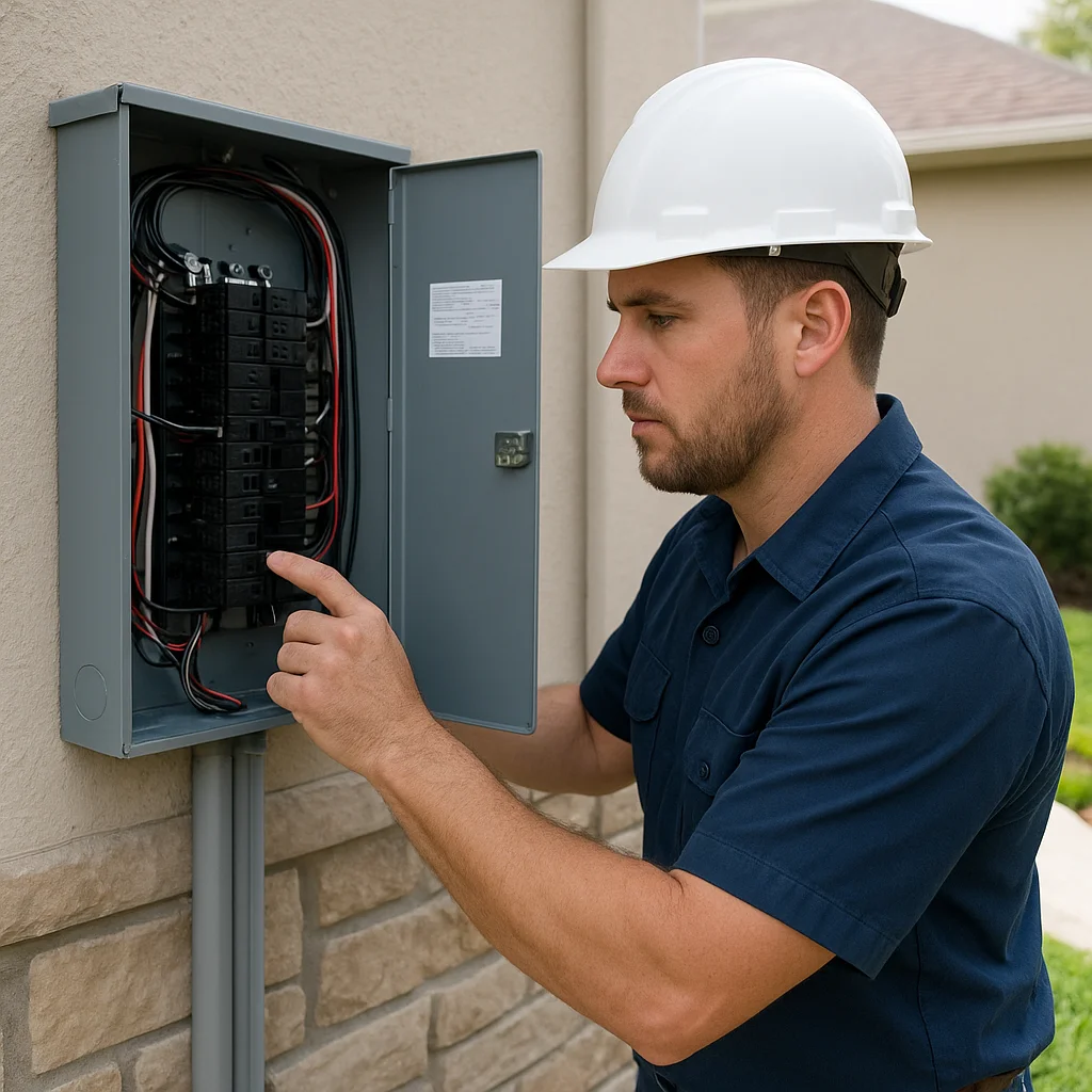 Electrical safety clues hidden in Camp Creek landscape lighting article image
