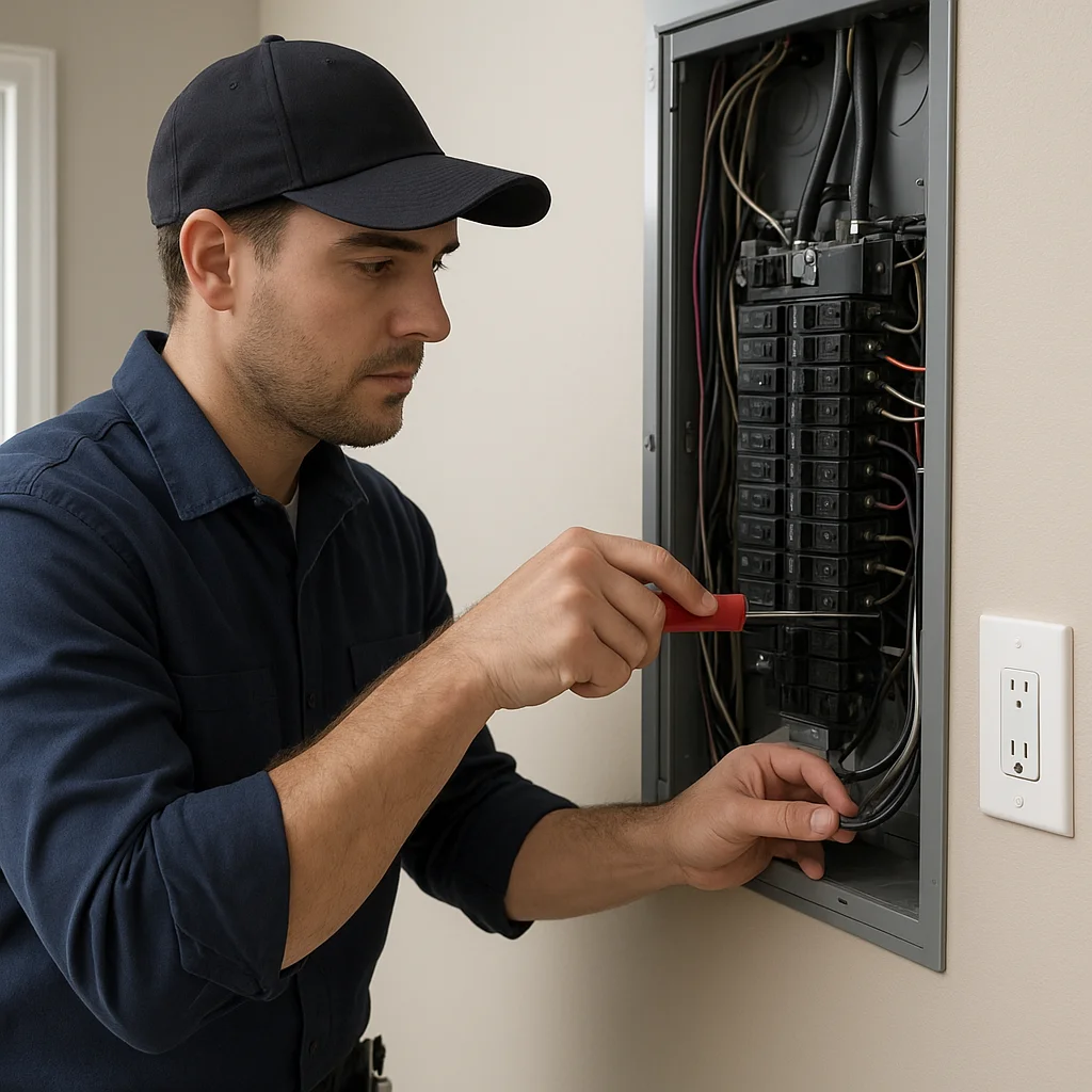 Preventive Electrical Service and Data Network Cabling in Bid-A-Wee Homes