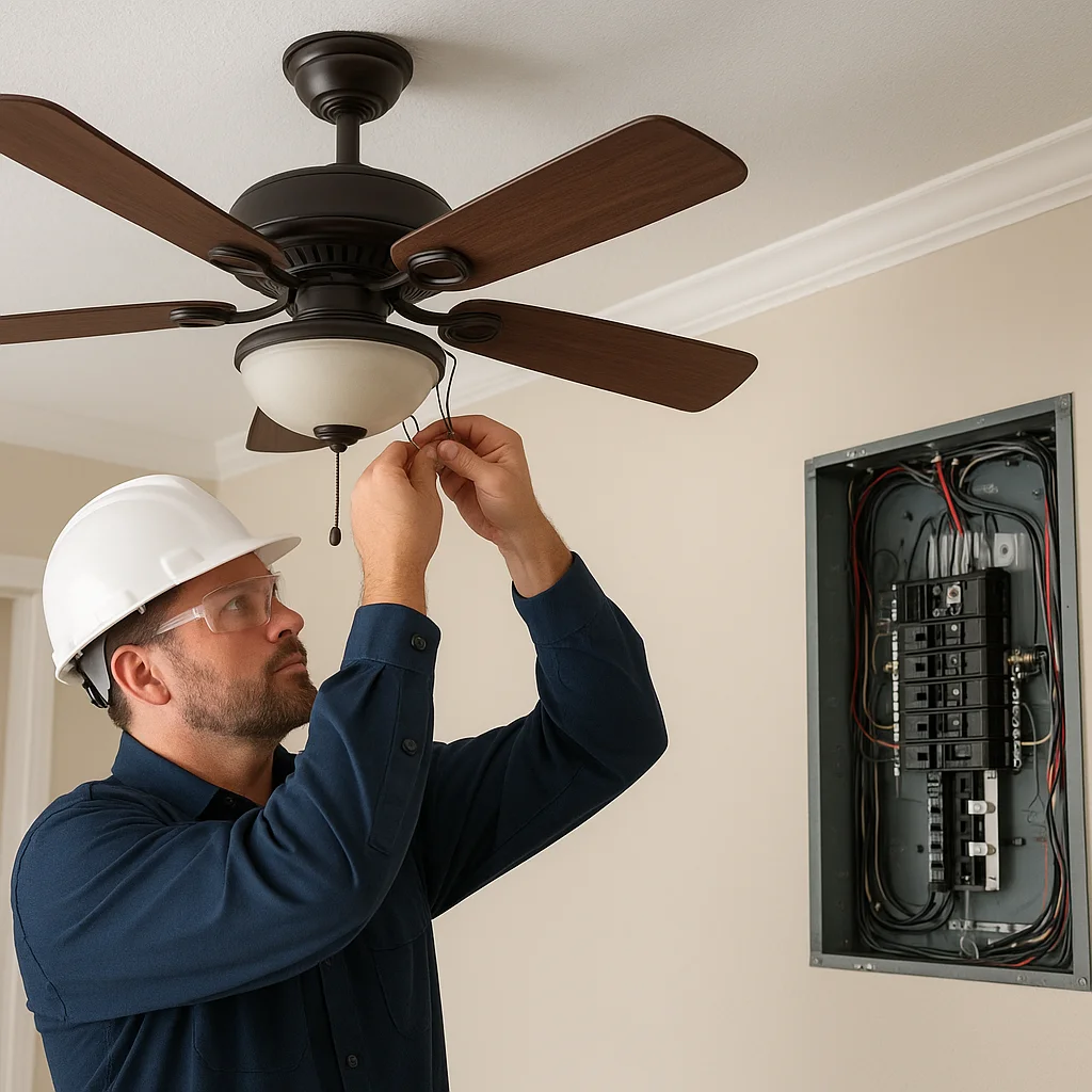 Smart Electrical Planning for Ceiling Fan Installation and Repair in Latitude Margaritaville Watersound article image