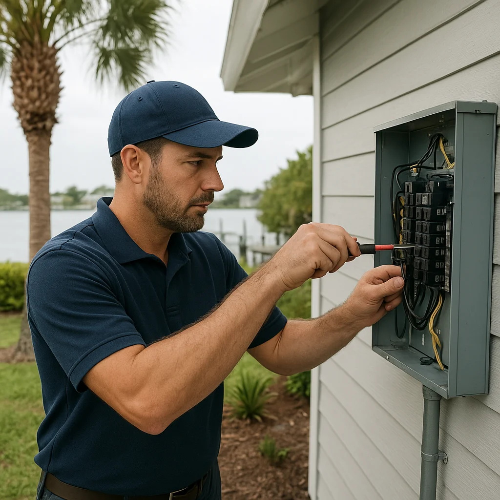 Outdoor Lighting That Holds Up in Cinco Bayou Weather: Electrical Upgrades That Protect Coastal Homes article image
