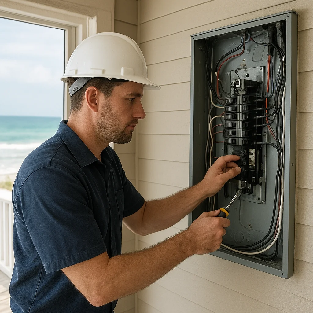 Planning Electrical Repairs Ahead in Seaside Homes