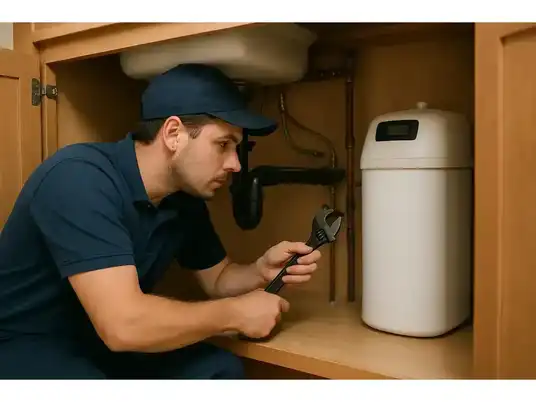 Why Water Softening Matters for Freeport Homes Facing Hard Water, Leaks, and Drain Trouble article image
