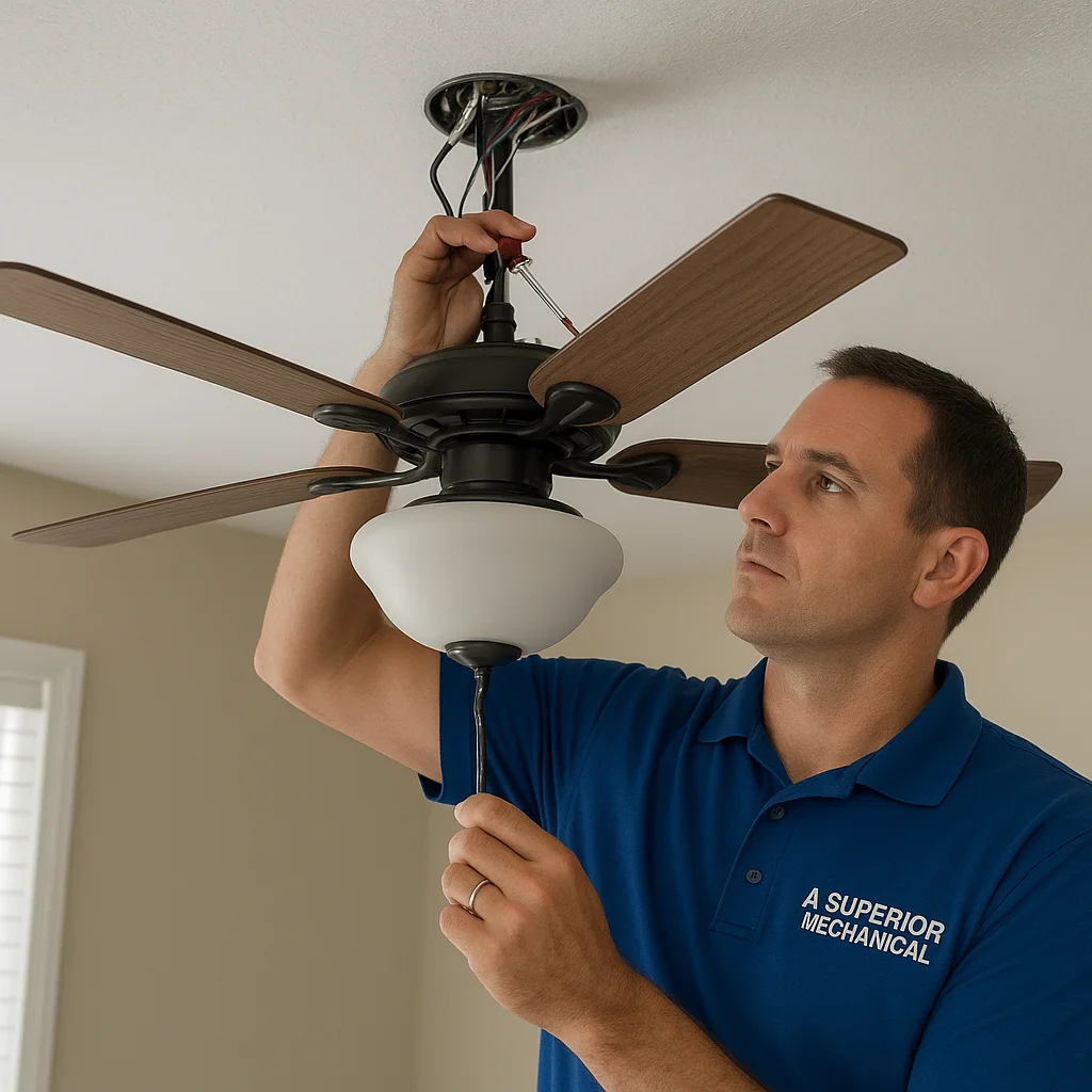 Ceiling Fan Installation in Niceville and the Electrical Details Homeowners Should Not Overlook article image
