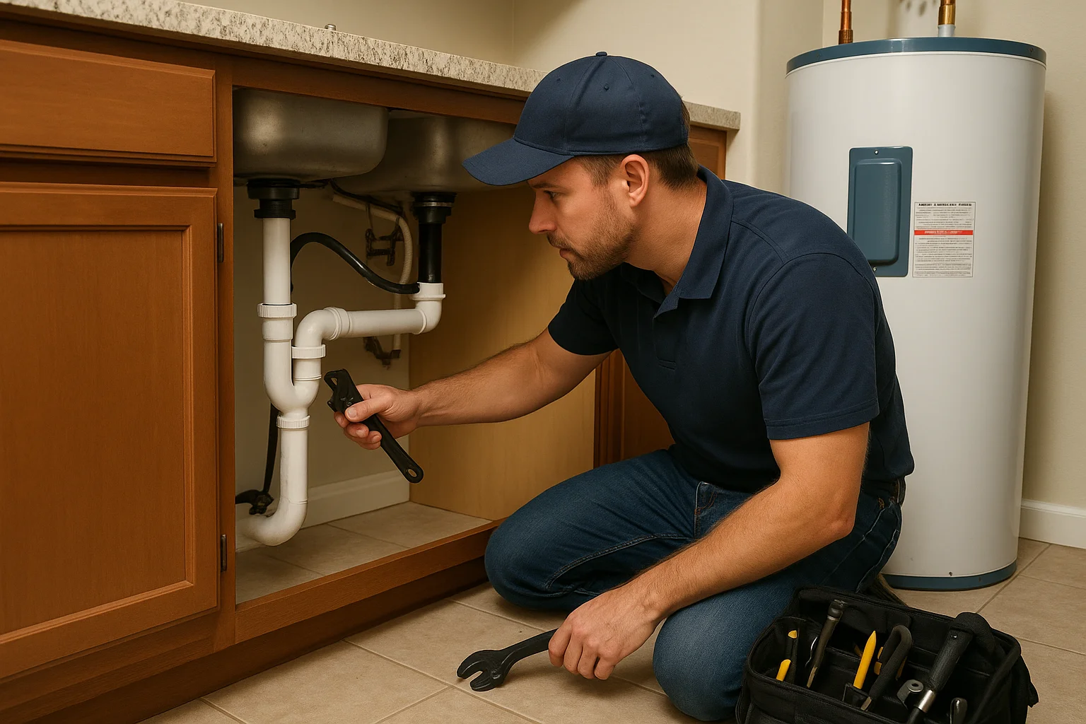 Plumbing Warning Signs Around Water Heater Installation in 30A, FL