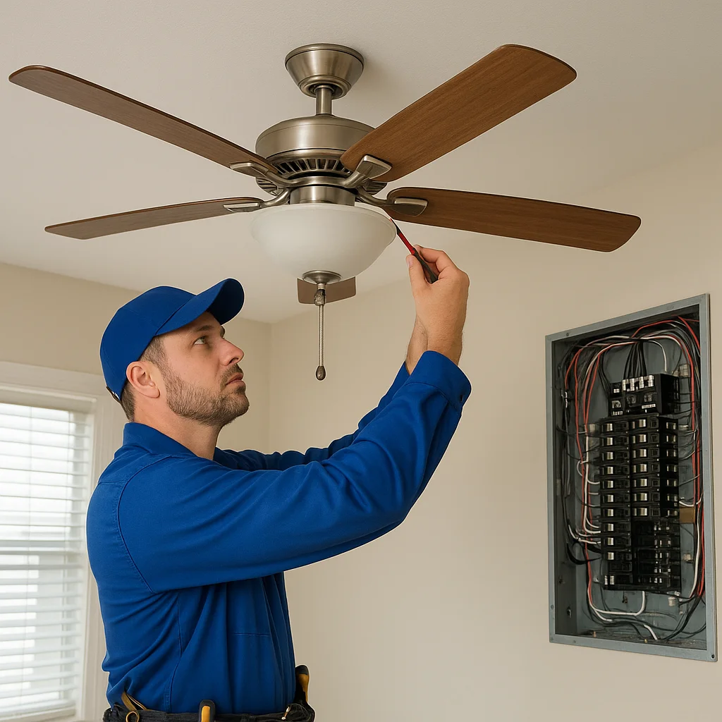 A Niceville Homeowner’s Guide to Ceiling Fan Installation and Fewer Electrical Surprises article image
