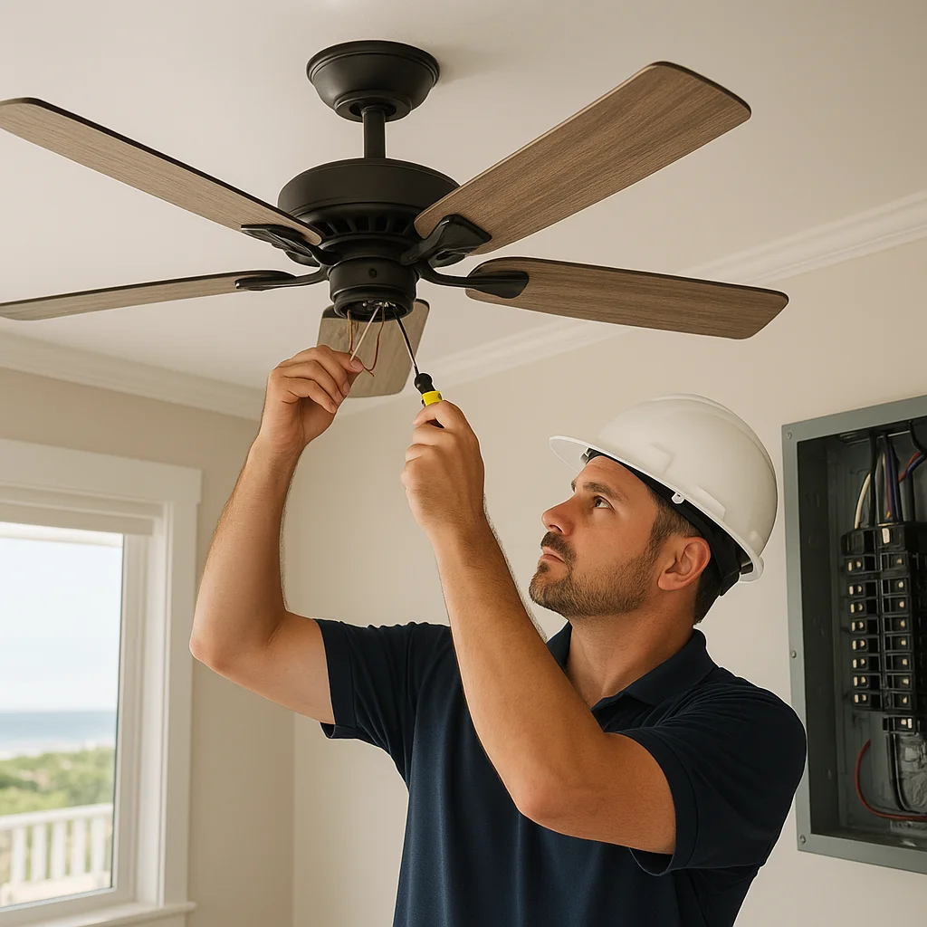 Smart Ceiling Fan Planning for Coastal Homes in 30A, FL article image