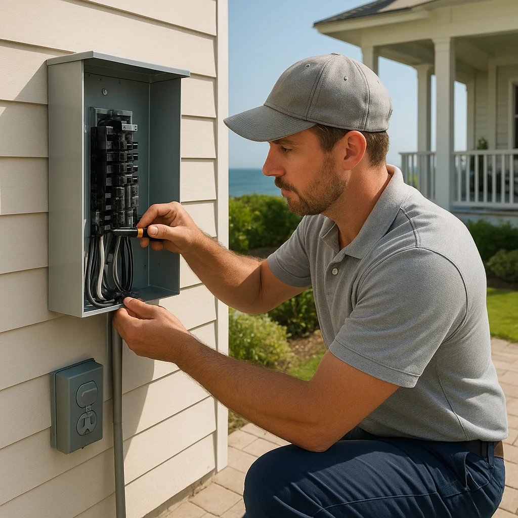 Outdoor Lighting That Works Harder in Seaside Homes article image