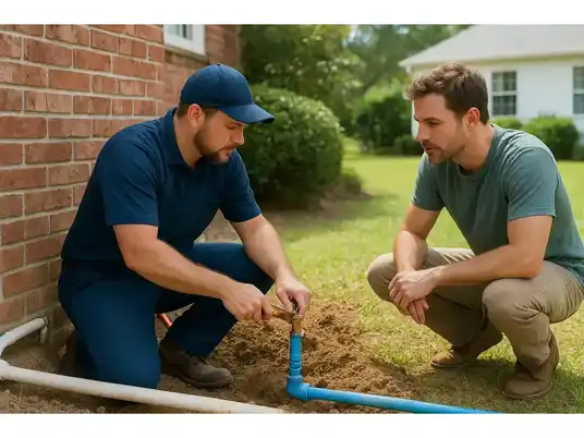 Keeping Water Line Repairs on Track in Santa Rosa Beach