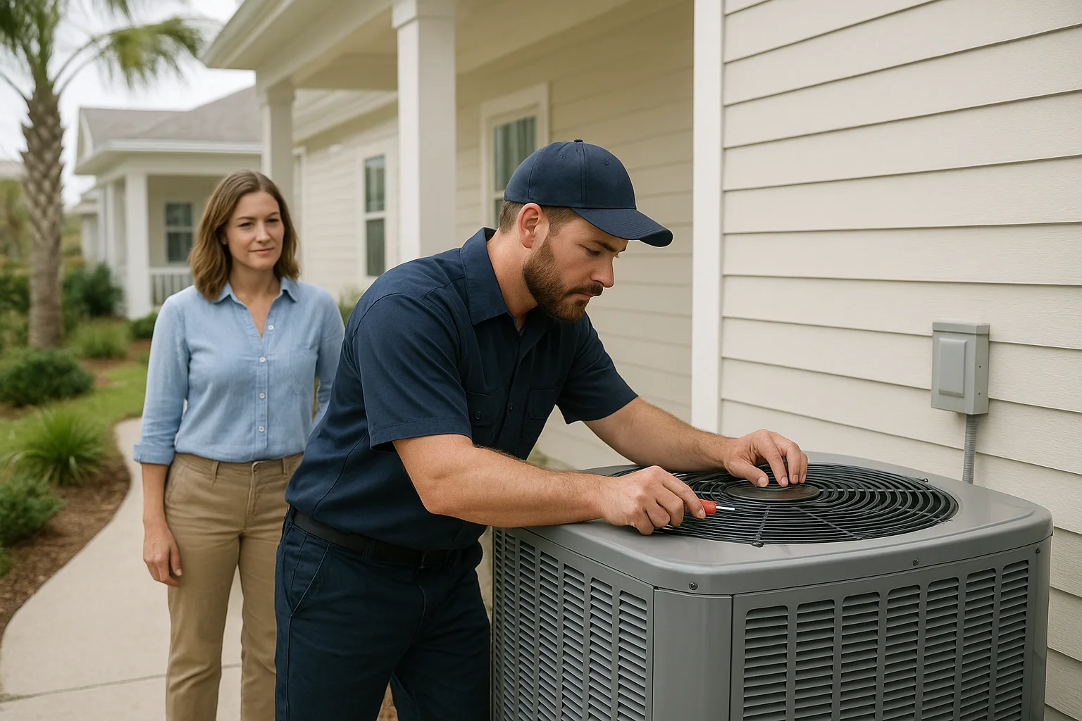 Commercial HVAC Installation in Miramar Beach and the Coastal Details That Matter