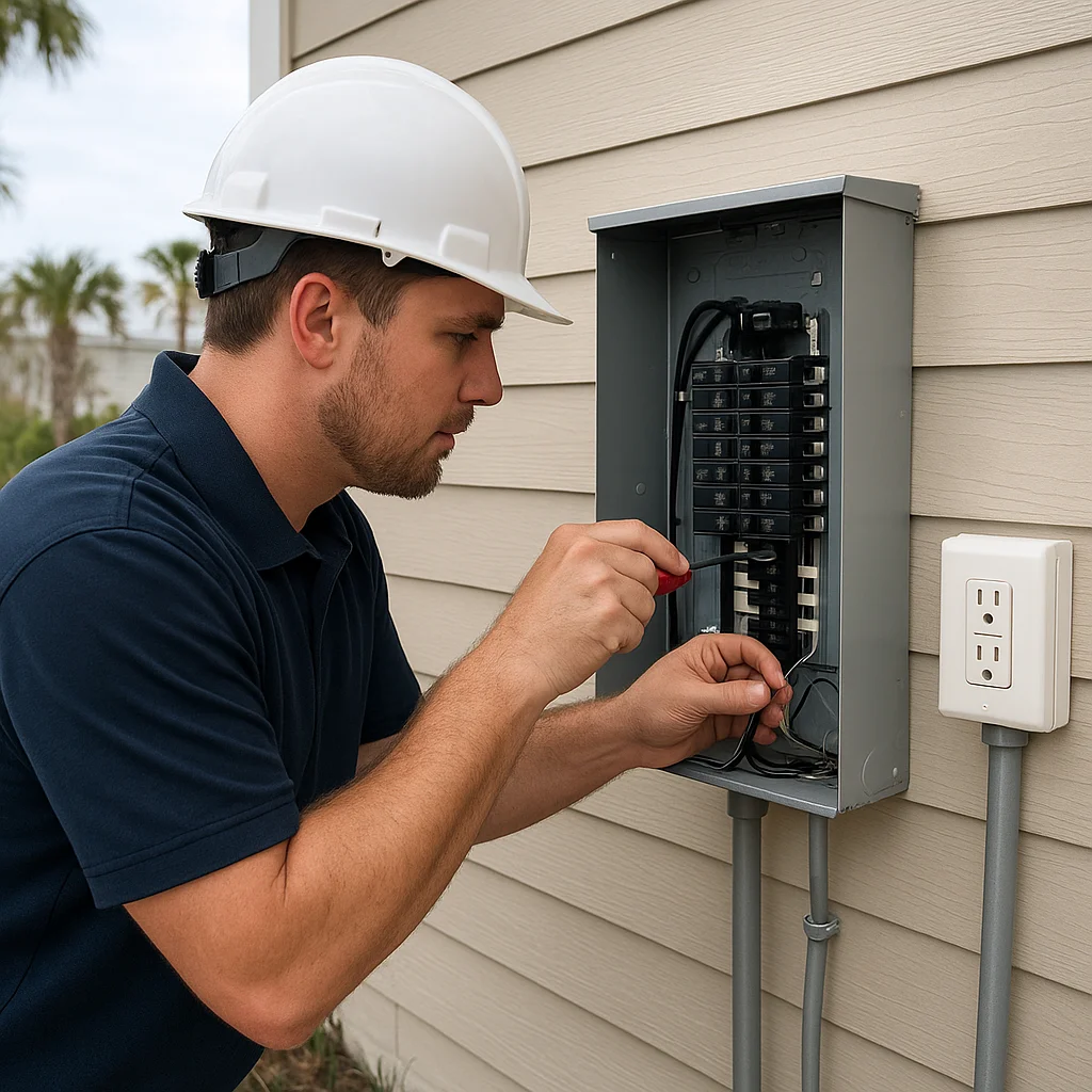 How Better Electrical Maintenance Keeps Inlet Beach Landscape Lighting Working Through Coastal Weather