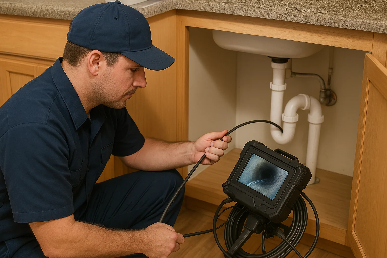 Camera inspections that help Bluewater Bay homes avoid repeat plumbing headaches