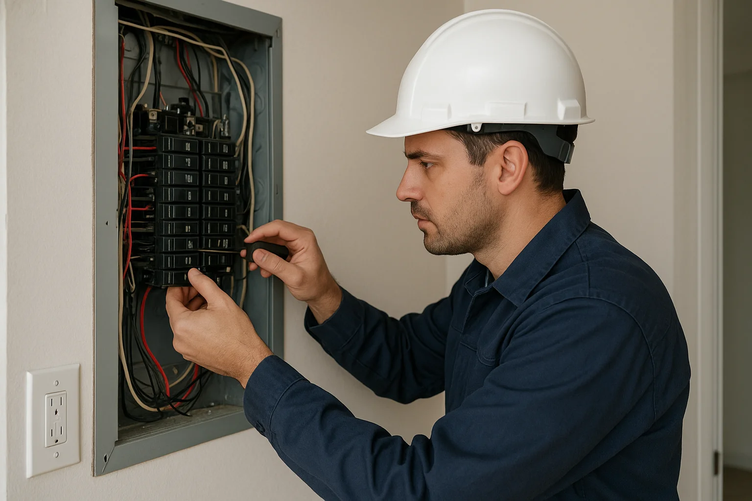 Preventive Electrical Service Makes Replacement Easier for Callaway Homes