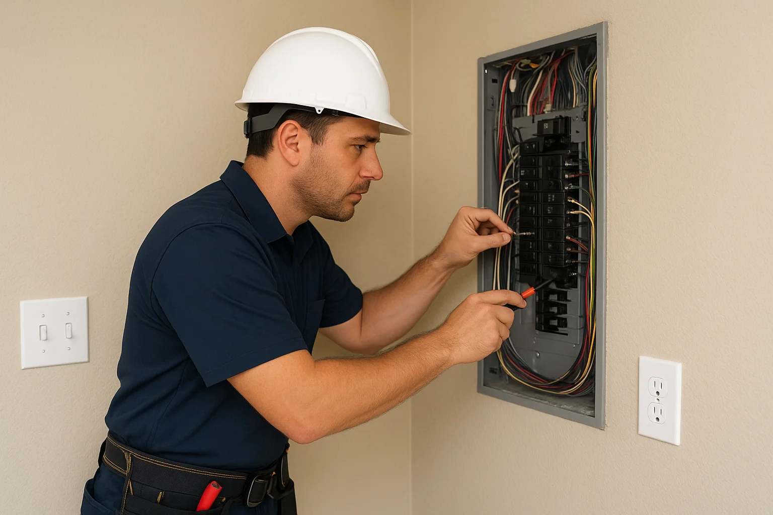 Whole Home Rewiring in Bluewater Bay: Where Panel Problems, Old Wiring, and Outlet Failures Start