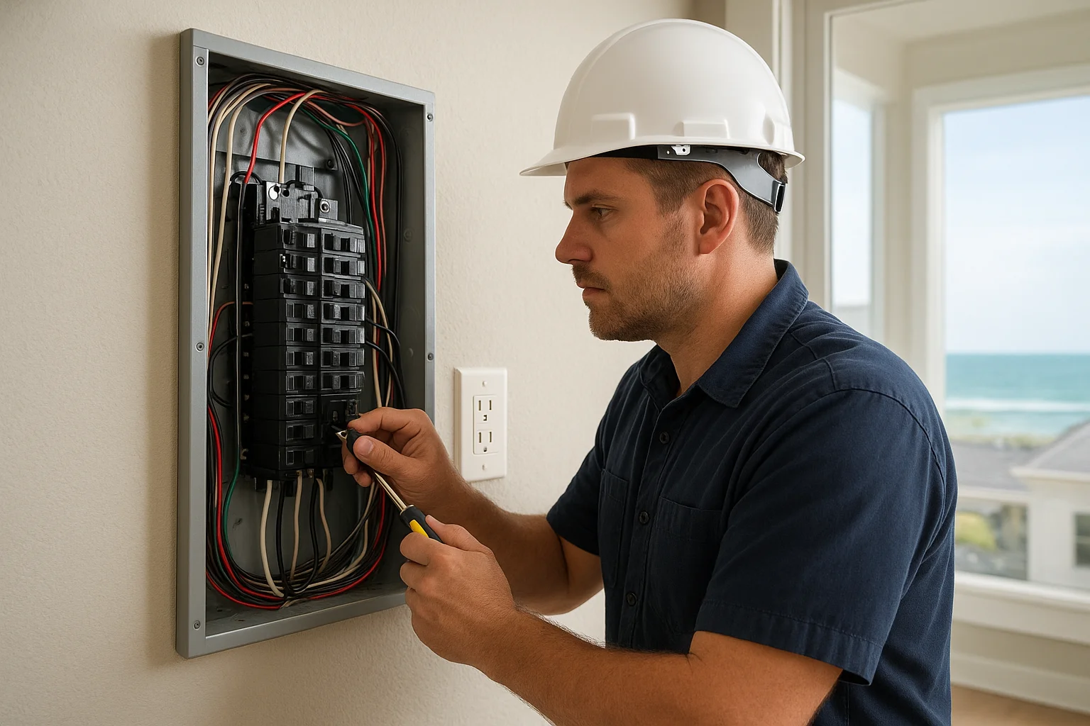 Electrical Safety Clues in Seaside Homes: Security System Wiring, Panels, and Prevention