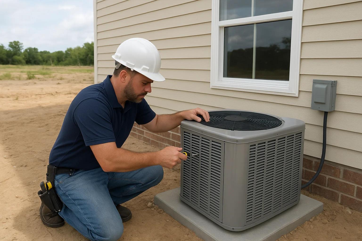 Keeping New Construction Air Conditioning on Track in Callaway, FL
