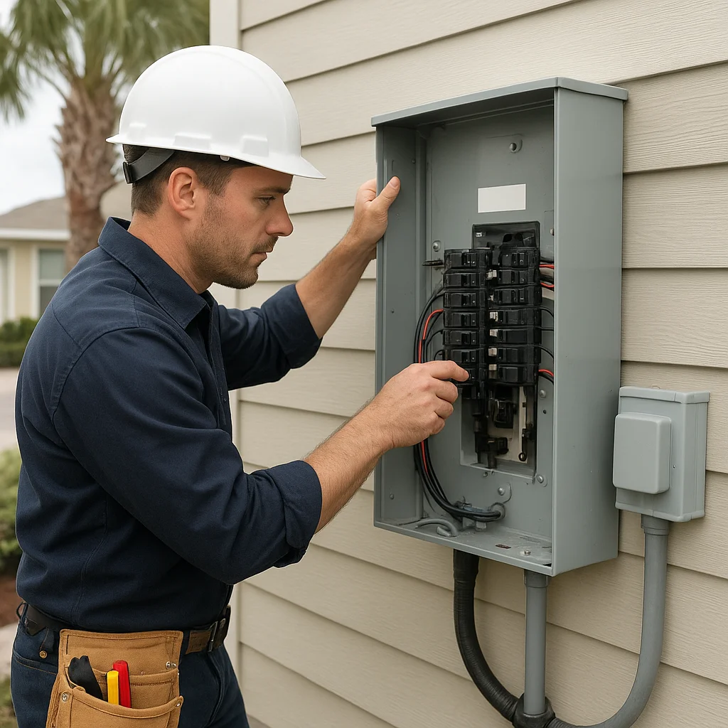 Outdoor Landscape Lighting in Inlet Beach and the Electrical Clues Homeowners Should Not Ignore