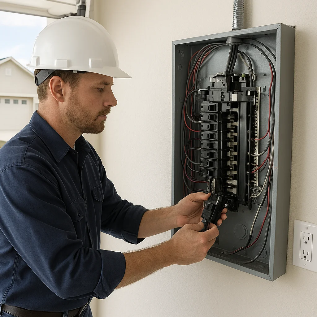 Camp Creek homes and the electrical clues that point to inspection, code updates, and safer panels