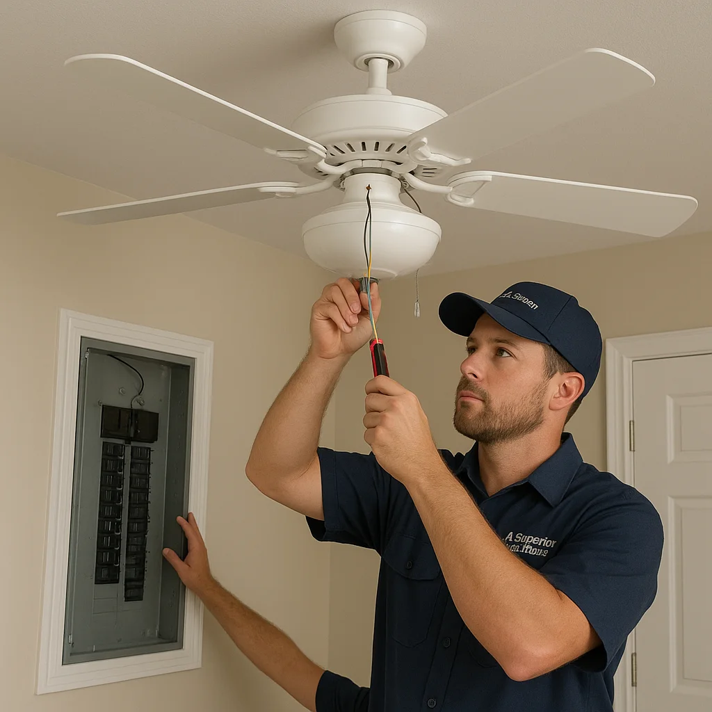 Ceiling Fan Upgrades That Help Cinco Bayou Homes Hold Up in Coastal Weather