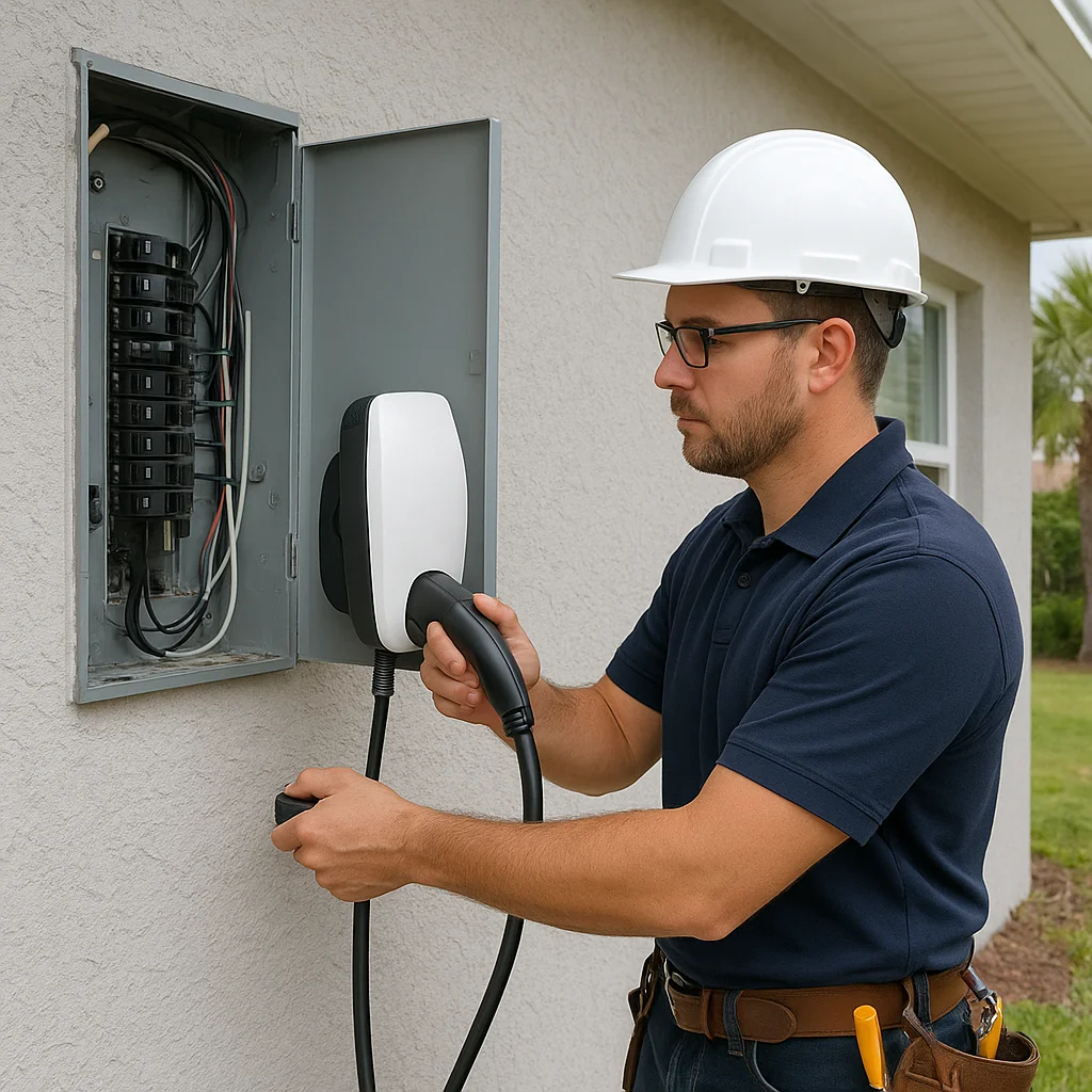 How Electrical Wear and Tear Shapes EV Charger Installation in Lower Grand Lagoon Homes
